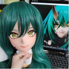 (GLA09)Customize Character'! Female/Girl Resin Full/Half Head With Lock Anime Cosplay Japanese Animego Kigurumi Mask (GLA09)Customize Character'! Female/Girl Resin Full/Half Head With Lock Anime Cosplay Japanese Animego Kigurumi Mask